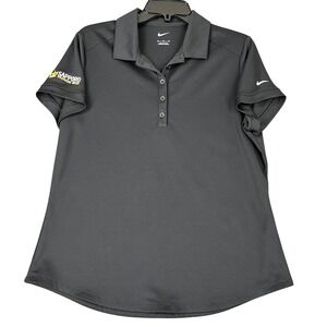 Nike Dri Fit Polo Womens XL Sapporo Premium‎ Beer Logo Performance Golf Shirt